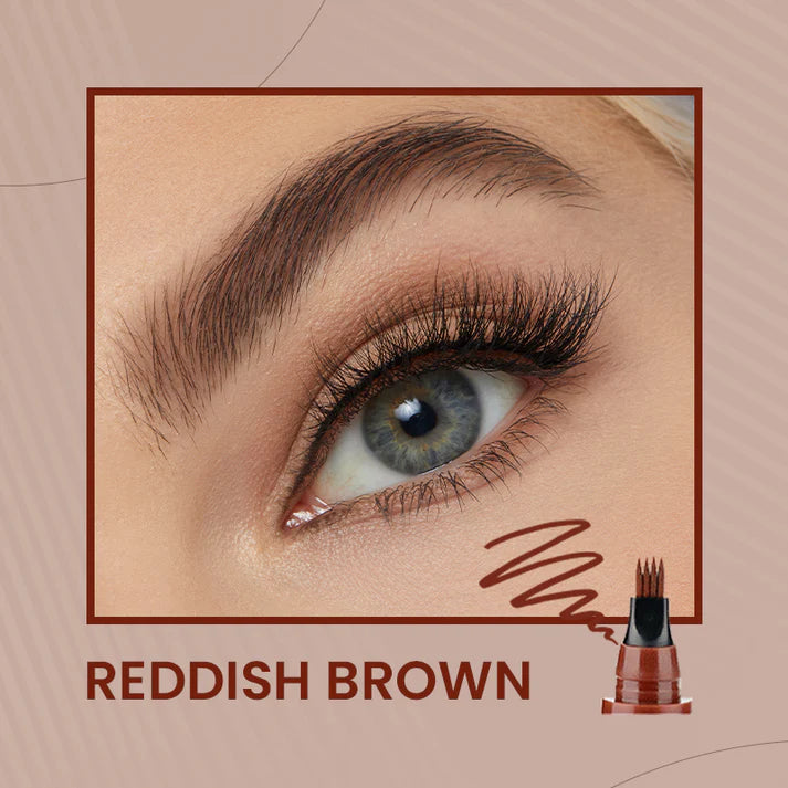 🎁buy 1 get 1 free🔥waterproof four-tip beard and eyebrow pen✨