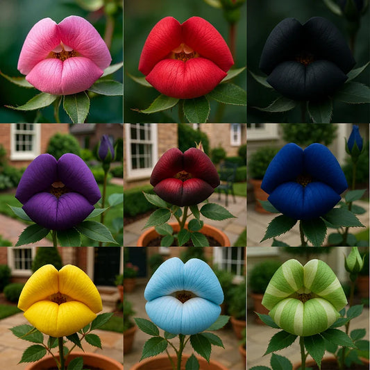 💋 KISSBLOOM ROSES SEEDS/BULBS👩‍🌾 100 grams Organic Pot mix Free