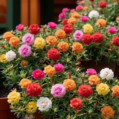 🌸Mixed Color Rainbow Rose Seeds – 🌿Perennial Flower Seeds / Large Flowers / Easy to Grow🌸🔥 BUY 1 GET 1 FREE! 🔥