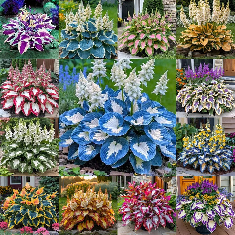 🔥🌿 shade-tolerant and cold-hardy hosta flowers 🌿🌱🔥