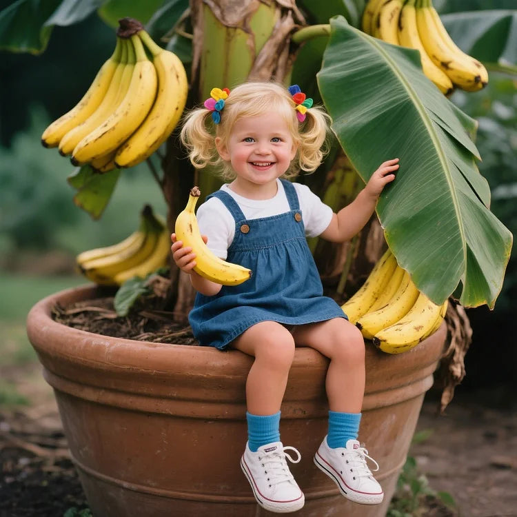 🍌 dwarf banana seeds 🍌（high yield）100 grams organic pot mix free🌿🍌🍌