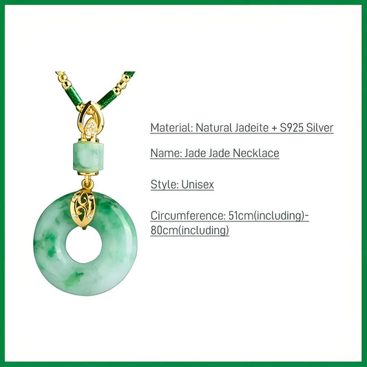 Hetian Jade Prayer Peace Buckle