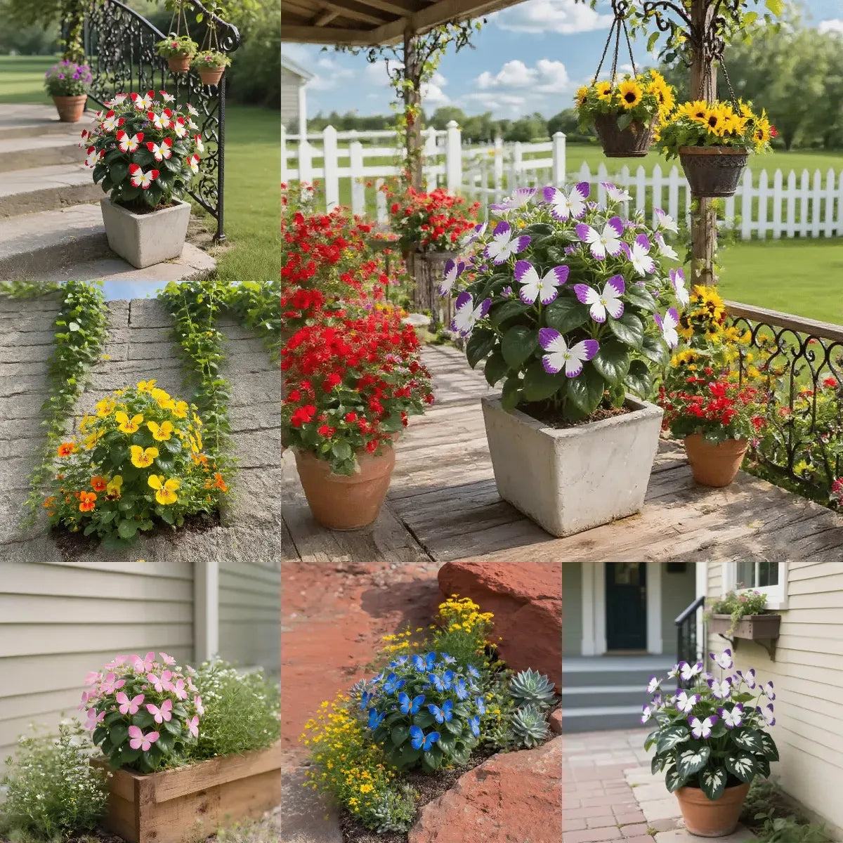 ✨easy-to-grow seeds — butterfly blooms for a living garden + 100 grams organic pot mix free