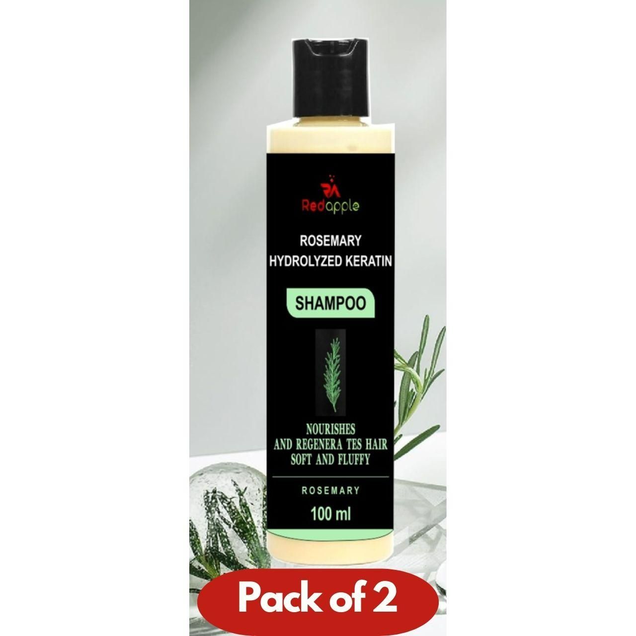 rosemary hydrolyzed keratin shampoo 200 ml pack of 2