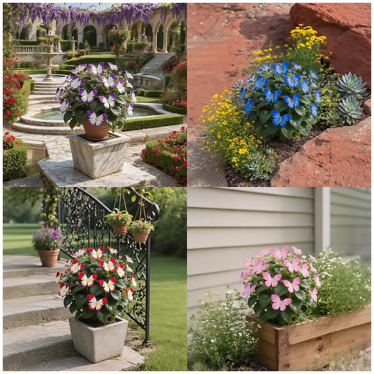 ✨easy-to-grow seeds — butterfly blooms for a living garden + 100 grams organic pot mix free