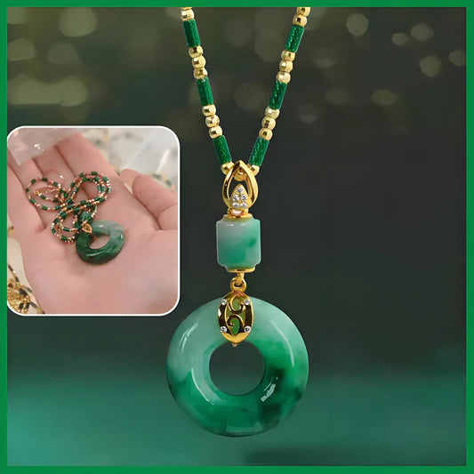 Hetian Jade Prayer Peace Buckle