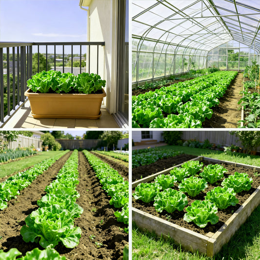 🌿 All Season Italian Lettuce Seeds 🌿🌟 Free Organic Pot Mix 100 Grams